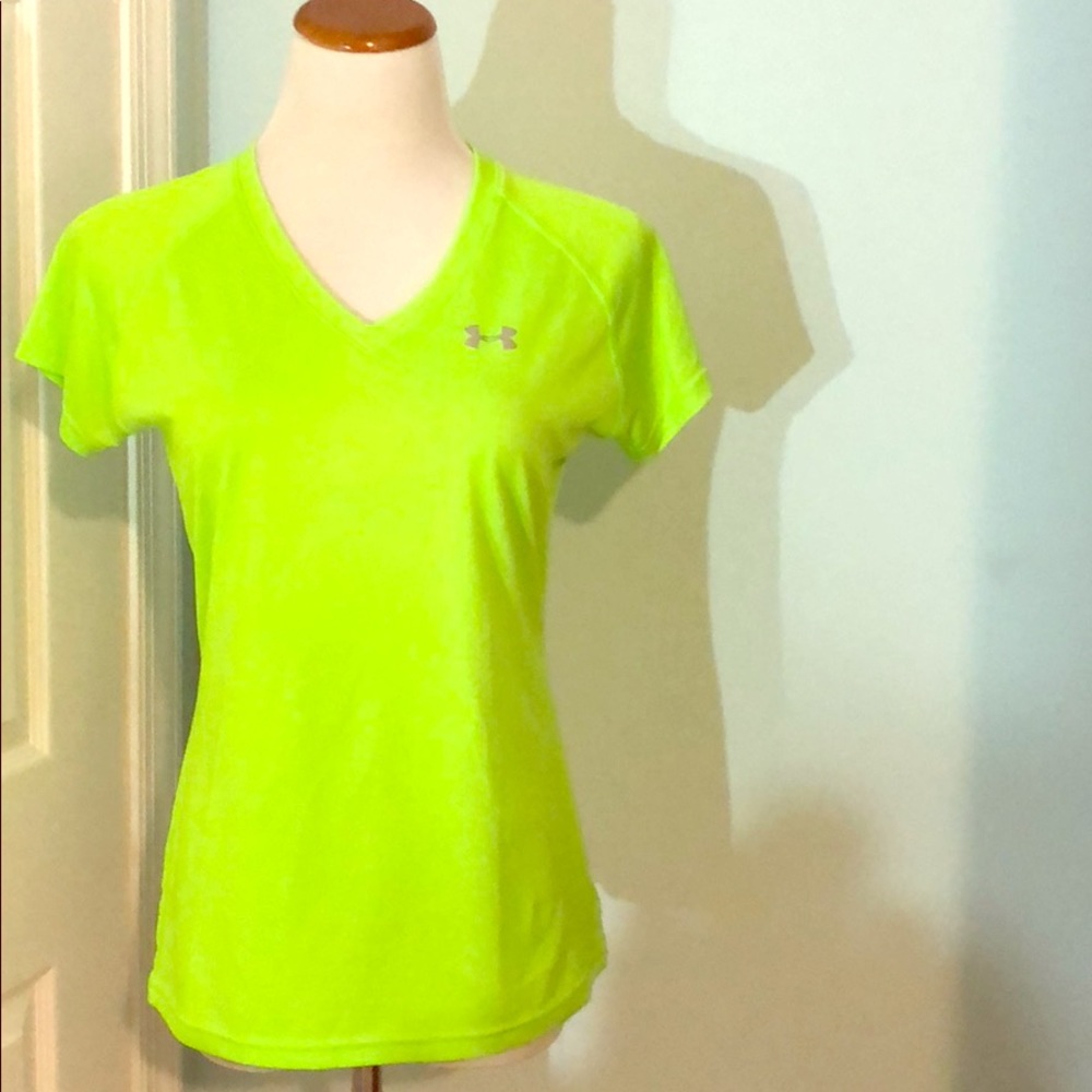 Under Armour Neon Green Tee